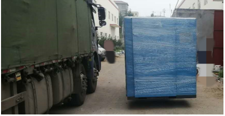 睿寂行螺桿空壓機到達客戶現場 睿寂行螺桿空壓機到達客戶現場